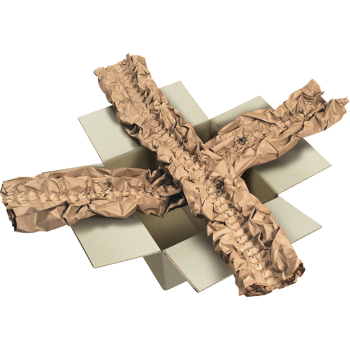 PadPak LC paper, recycled, width 760 mm, 90 g/m², brown.