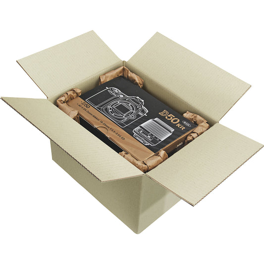 PadPak LC paper, recycled, width 760 mm, 90 g/m², brown.