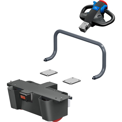 NEO e-module retrofit kit, for assembly trolleys with width 700 mm, charcoal.