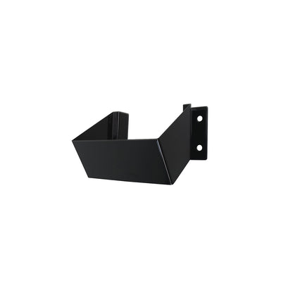 Bracket for stop blocks, for size 46, black.