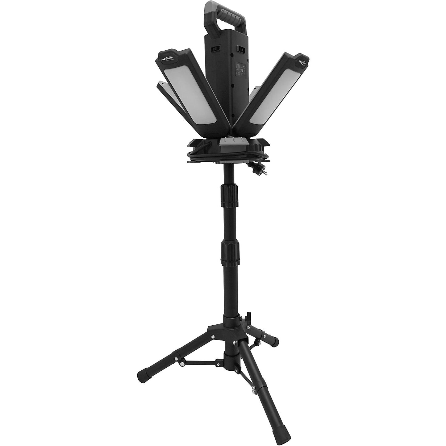 WL14000AC LED work light, 14000 lm, 120 W, with tripod, mains operated.