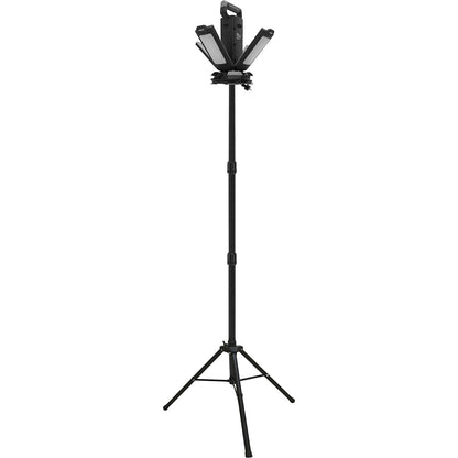 WL14000AC LED work light, 14000 lm, 120 W, with tripod, mains operated.