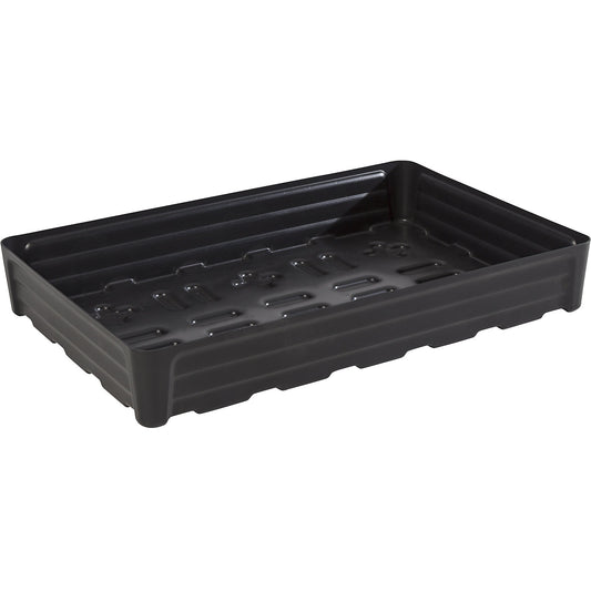 PE sump tray for small containers, without grate, collection capacity 120 l.