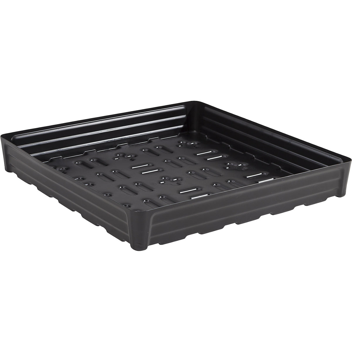 PE sump tray for small containers, without grate, collection capacity 180 l.