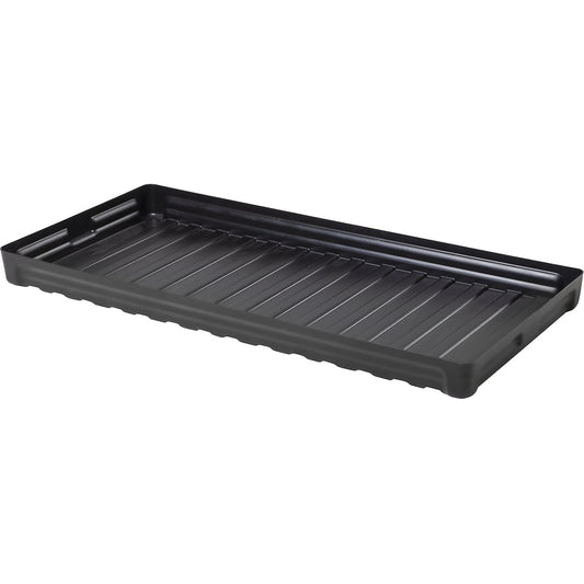 PE small container shelf sump tray, with certification, collection capacity 40 l.