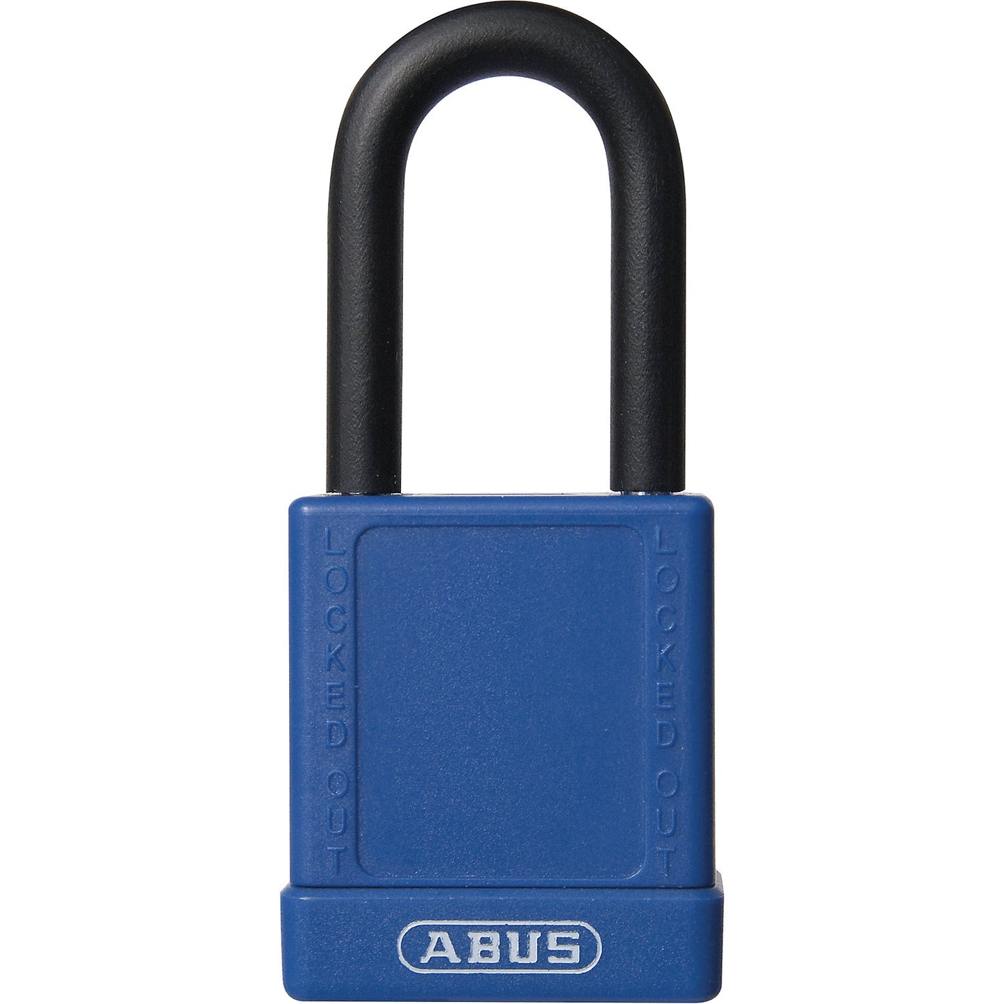 Padlock, lock out, aluminium, 74/40, pack of 6, blue.