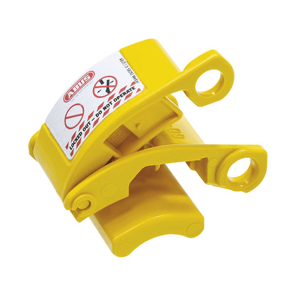 Plug lockout P600, 16 - 32 A (3 pole) and 60 - 125 A (5 pole), yellow.