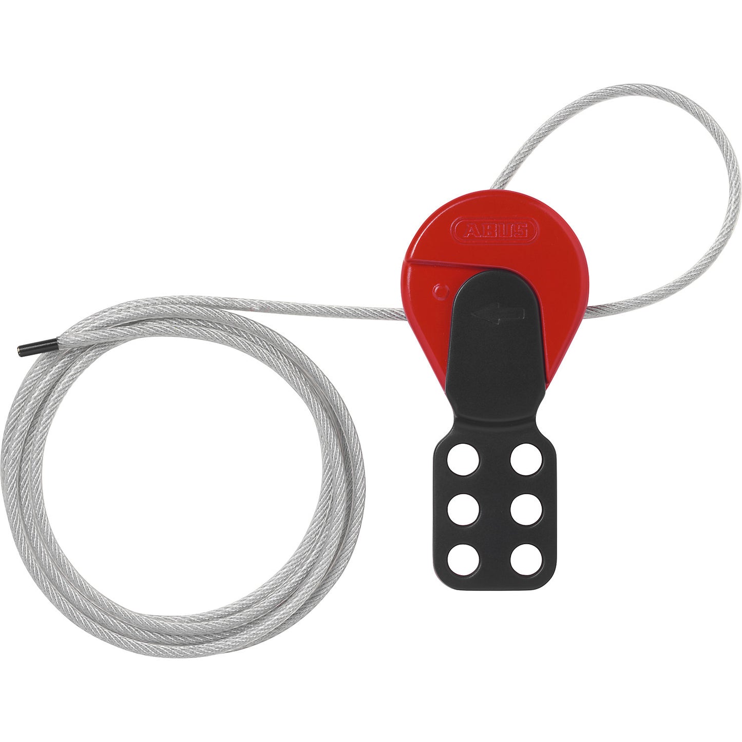 Safelex cable lock, for 6 locks, pack of 12, L 1 m, Ø 41 mm.