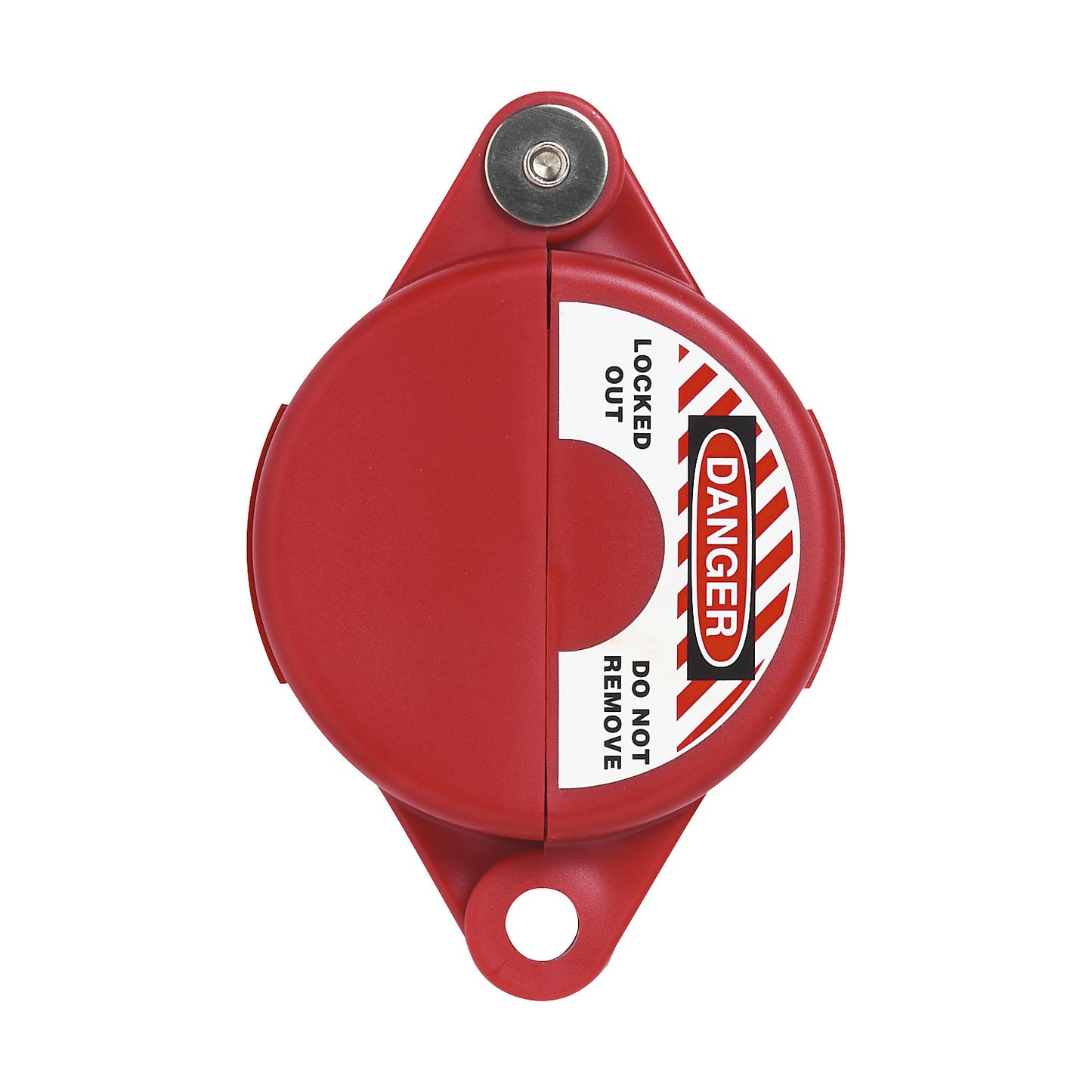 Handwheel locking, V303, for through-flow valves 1'' - 2.5'', red.