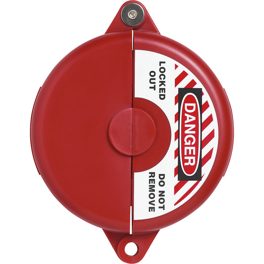 Handwheel locking, V305, for globe valves 2.5'' - 5'', red.