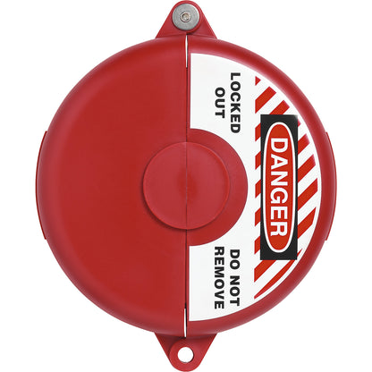Handwheel locking, V307, for globe valves 5'' - 6.5'', red.