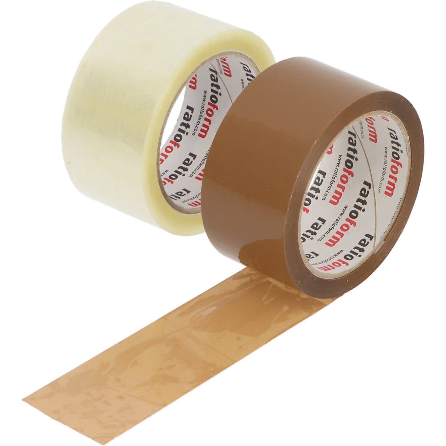 PP packing tape, hotmelt, 50 µm, pack of 6 rolls, brown, tape width 50 mm.