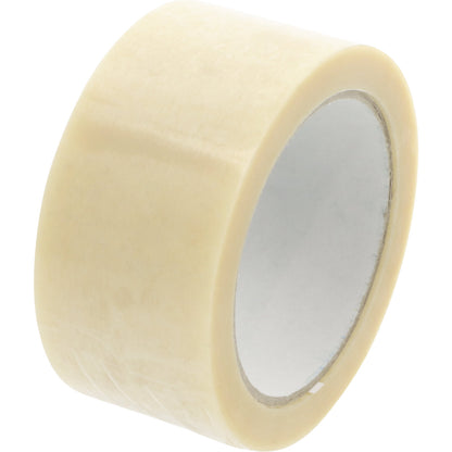 PVC packing tape, 55 µm, pack of 6 rolls, transparent, tape width 50 mm.