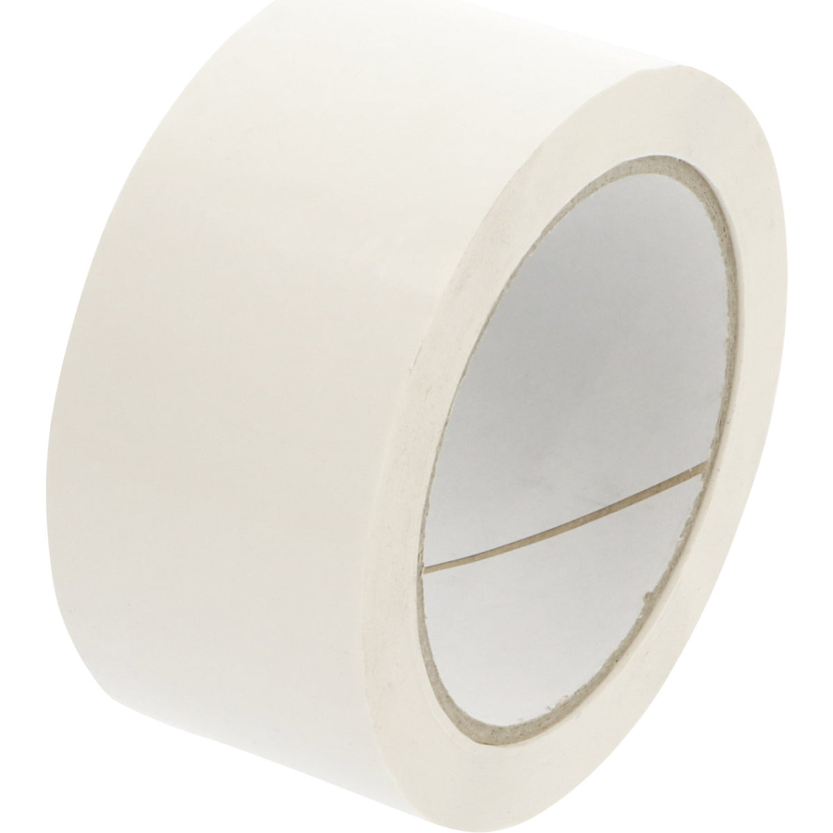 PVC packing tape, 55 µm, pack of 6 rolls, white, tape width 50 mm.