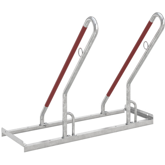 Bike rack, model 0500 XBF, single sided, 2 parking spaces.