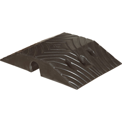 Speed ramp, rubber, height 50 mm, max. 20 km/h, standard element, black.