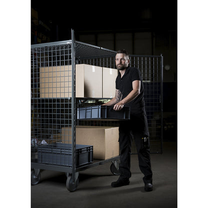 Safety trolley, mesh model, max. load 500 kg.