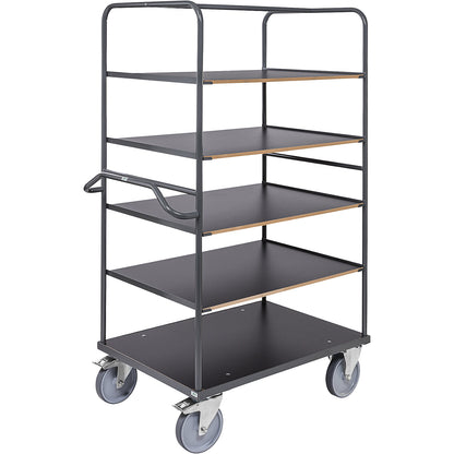 ERGO shelf truck, 5 shelves, LxW 1300 x 800 mm.