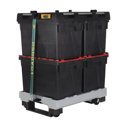 PALLY pallet, LxW 800 x 600 mm, hiPP, nylon wheels.