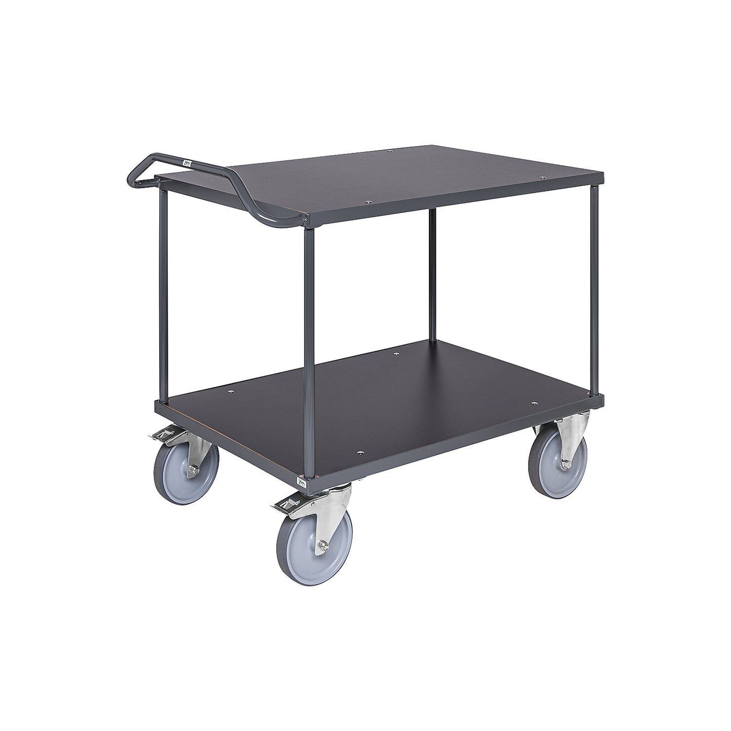 ERGO table trolley, 2 shelves, LxWxH 1310 x 800 x 965 mm.