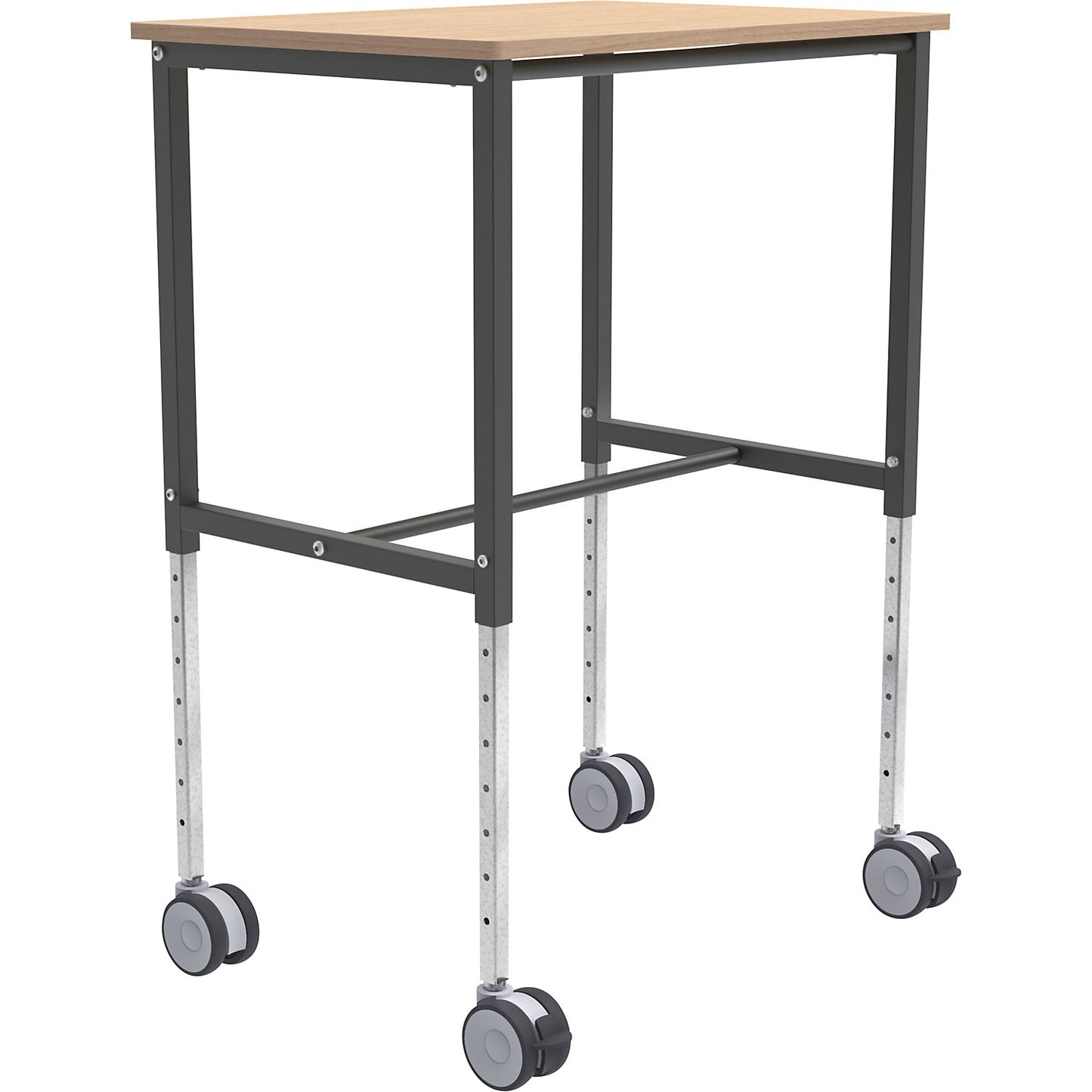 ERGO table trolley, LxWxH 800 x 570 x 720 mm, beech.