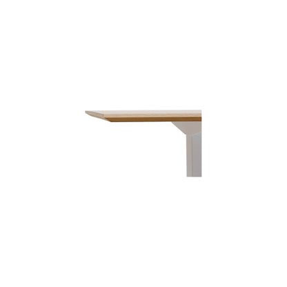 Atlanta Trend desk, electrically height adjustable, straight, WxD 1400 x 800 mm, oak/white.