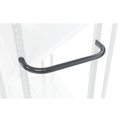 Handle, for e-commerce order picking trolleys, LxWxH 382 x 22 x 130 mm.