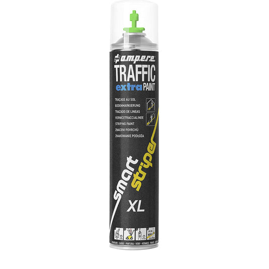 Traffic extra Paint® XL marking paint, contents 750 ml, pack of 6, green.