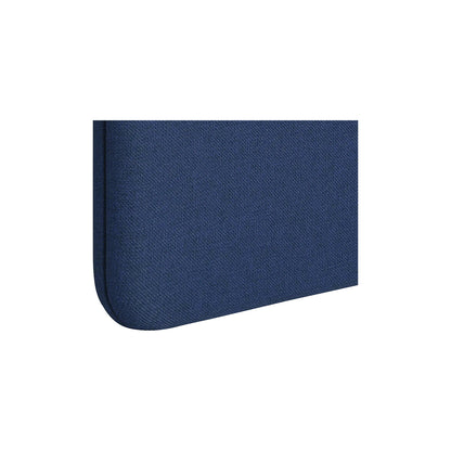 Softline Salsa acoustic partition, fabric, HxW 1500 x 1000 mm, blue.