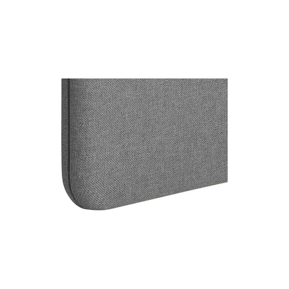 Softline Salsa acoustic partition, fabric, HxW 1500 x 1200 mm, grey.