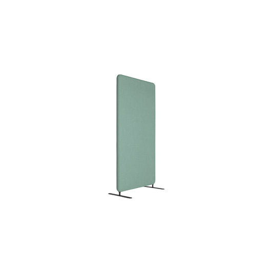 Softline Salsa acoustic partition, fabric, HxW 1360 x 1000 mm, green.