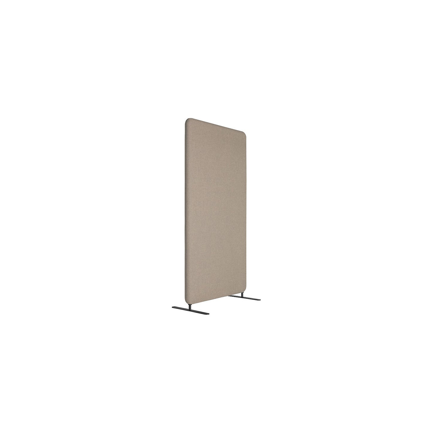 Softline Salsa acoustic partition, fabric, HxW 1500 x 1000 mm, beige.