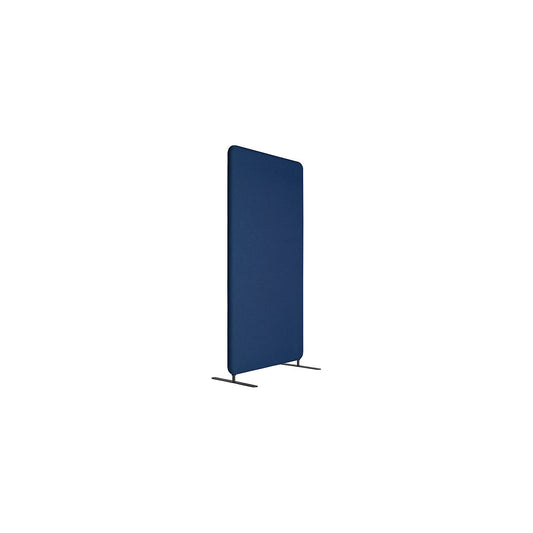 Softline Salsa acoustic partition, fabric, HxW 1500 x 1200 mm, blue.
