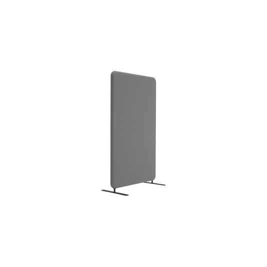 Softline Event acoustic partition, fabric, HxW 1700 x 1200 mm, grey.