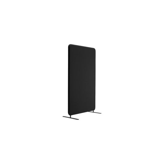 Softline Event acoustic partition, fabric, HxW 1360 x 800 mm, black.