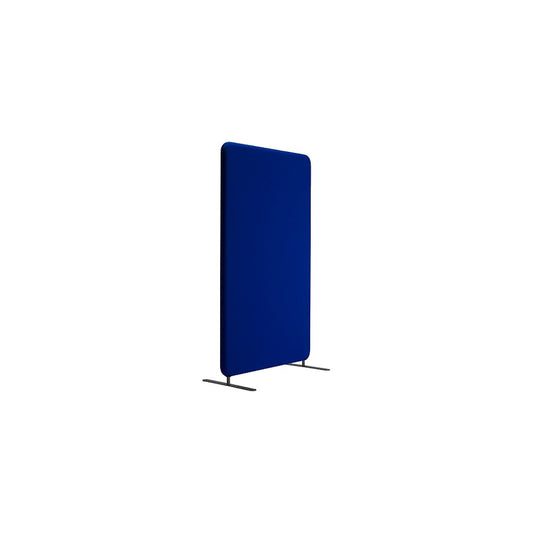 Softline Event acoustic partition, fabric, HxW 1700 x 1200 mm, blue.