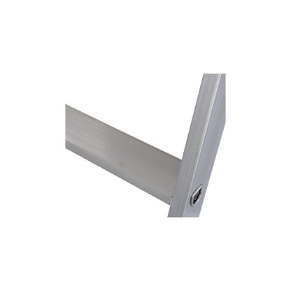 Heavy duty step ladder, single sided access, up to 225 kg, 3 steps incl. platform.