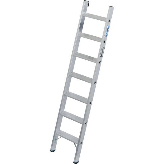 Heavy duty lean to ladder, 80 mm aluminium steps, up to 225 kg, 7 steps.