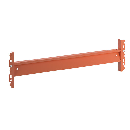 Cross beam for Space pallet racking, steel, orange, max. load per pair 1500 kg.