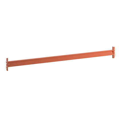 Cross beam for Space pallet racking, steel, orange, max. load per pair 2300 kg.