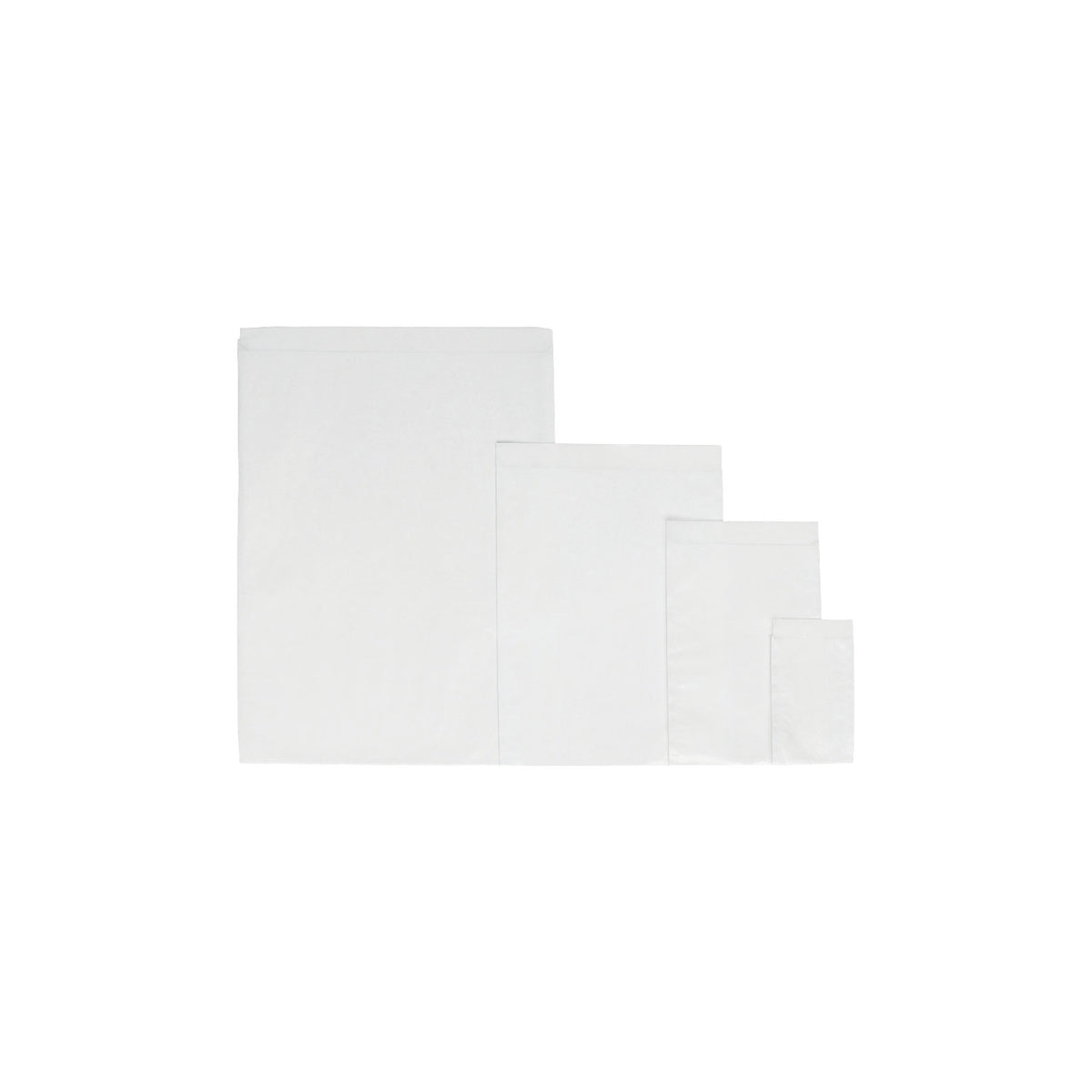 Flat bags, made of glassine, LxW 215 x 165 mm, pack of 500.