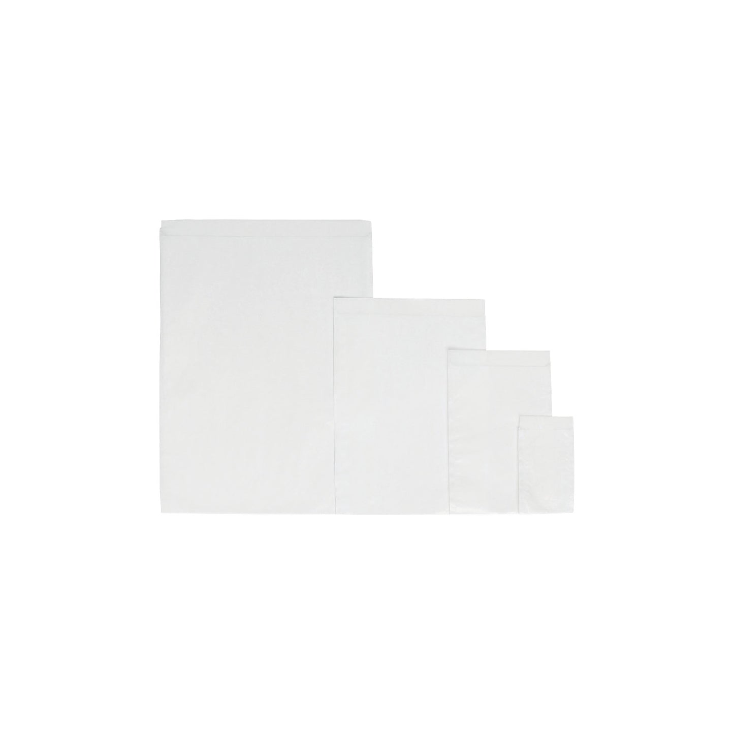 Flat bags, made of glassine, LxW 215 x 165 mm, pack of 500.