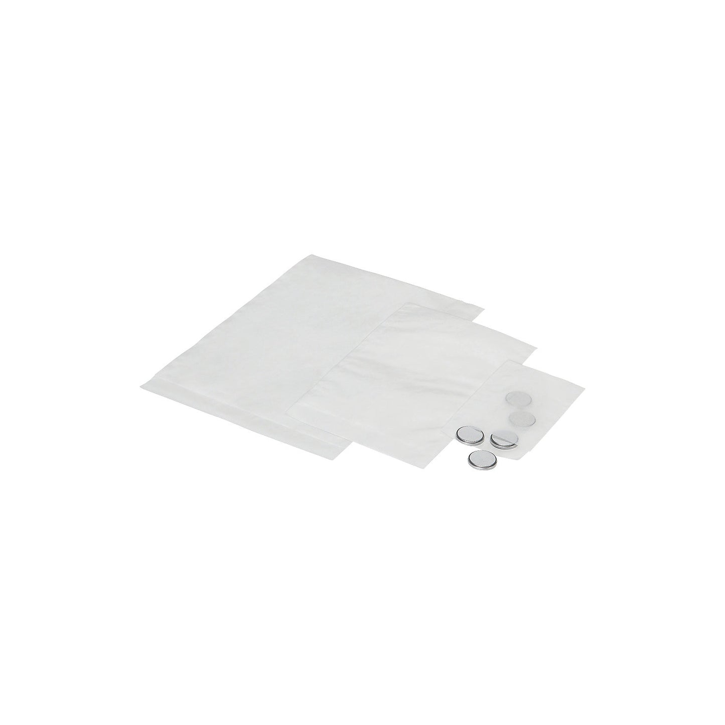 Flat bags, made of glassine, LxW 215 x 165 mm, pack of 500.