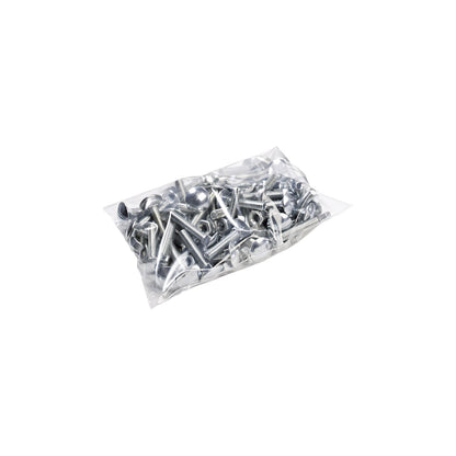 Flat bags, thickness 100 µm, LDPE, LxW 450 x 350 mm, pack of 100.
