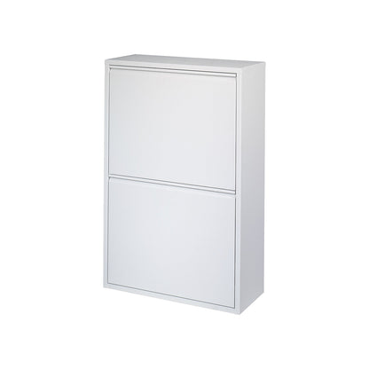 Recyclable waste collection cupboard, 4 x 14 l inner container, HxW 920 x 601 mm.