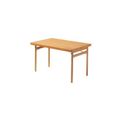 Folding table, solid wood frame, beech, WxD 1200 x 800 mm, wood fibre board.