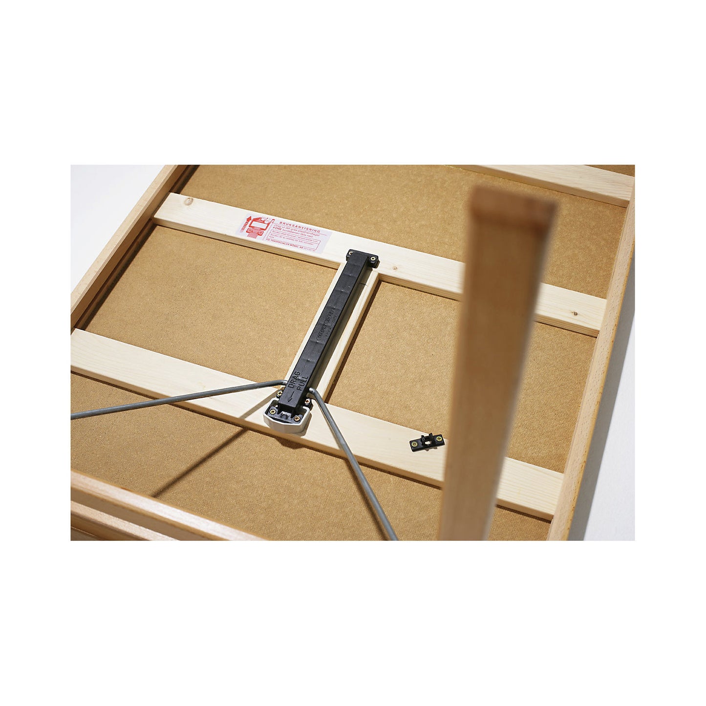 Folding table, metal frame, aluminium silver, WxD 1800 x 800 mm, laminate tabletop.