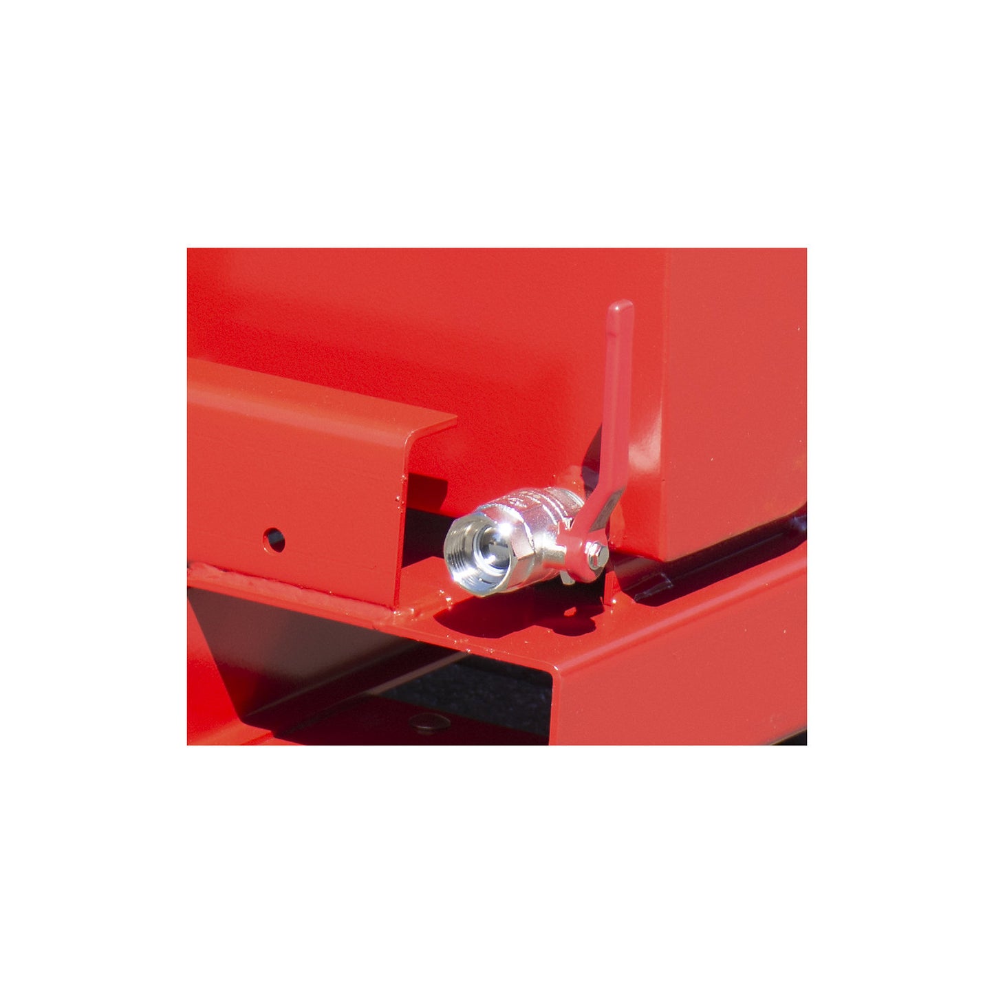 EXPO-E skip for metal swarf, capacity 0.3 m³, light blue.