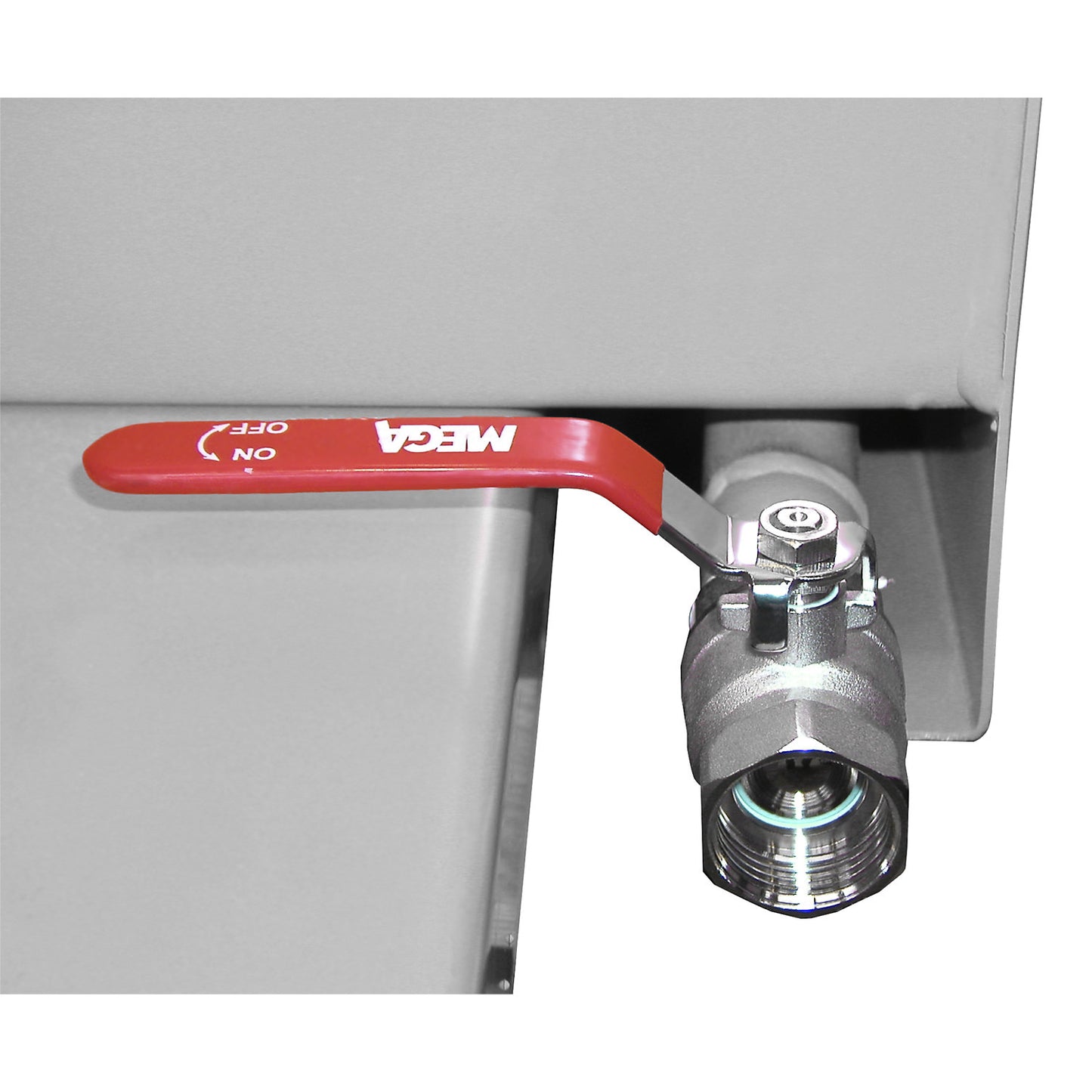 SGU skip for metal swarf, capacity 2 m³, mouse grey.