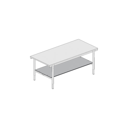 Intermediate shelf, HxWxD 18 x 1730 x 770 mm, grey.